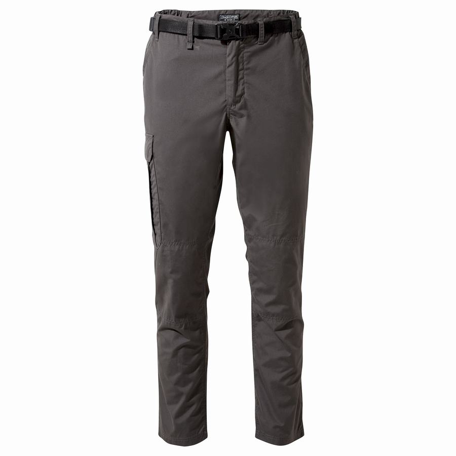 Craghoppers Kiwi Slim Miesten Housut Harmaat | SZP8236BR