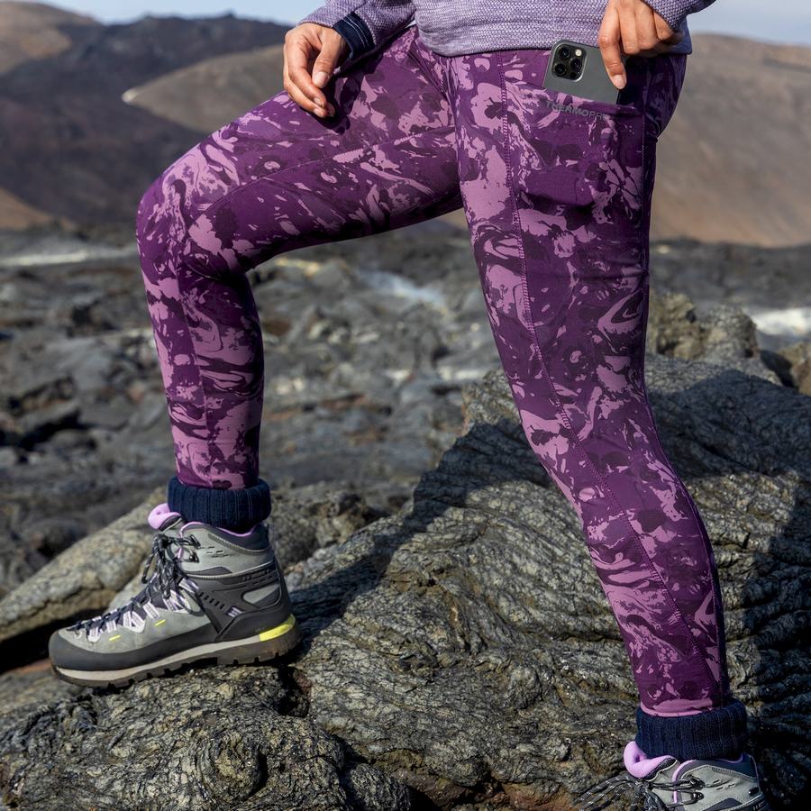 Craghoppers Kiwi Thermal Naisten Leggingsit Violetit | YJE9761MH