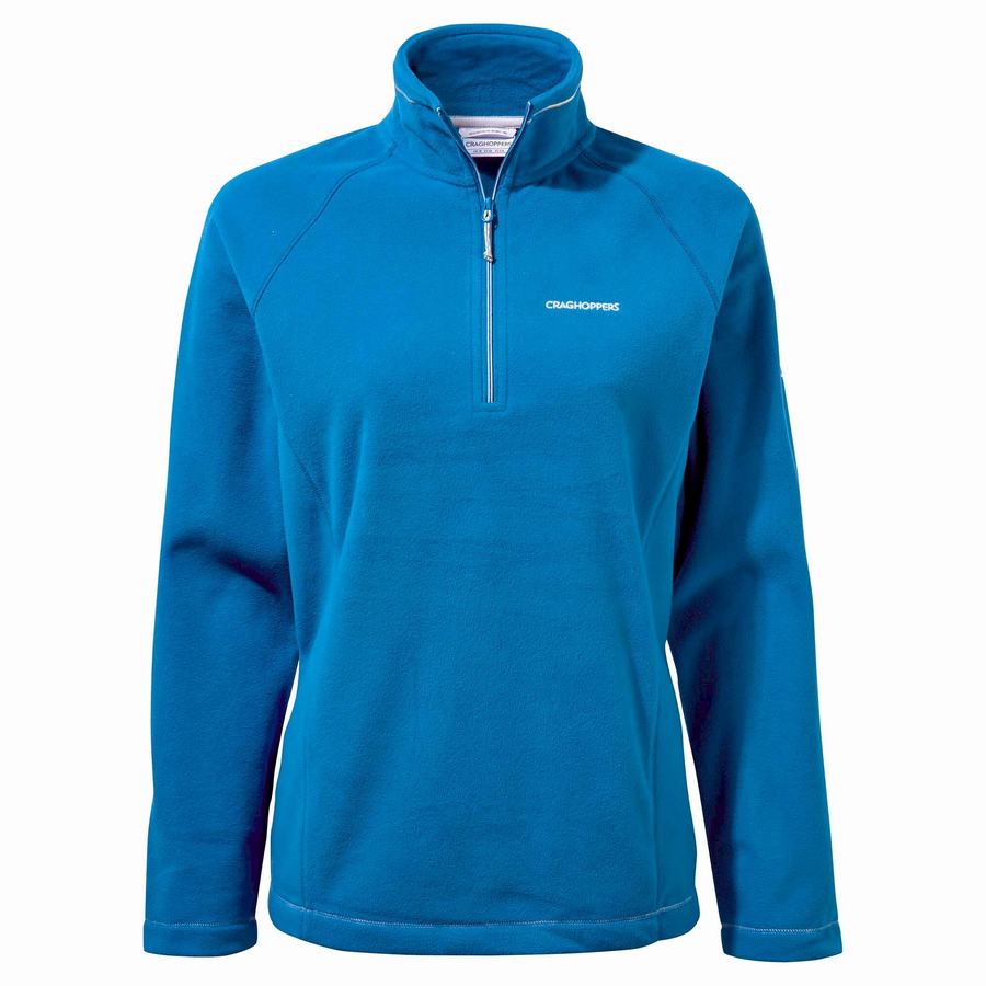 Craghoppers Miska Half Zip Naisten Neulepusero Sininen | XXS391NV