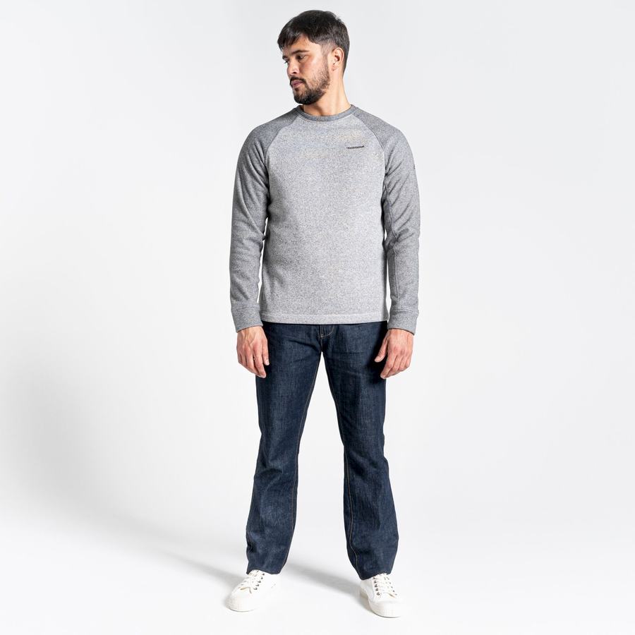 Craghoppers Barker Jumper Miesten Puserot Harmaat | BOH3918PR