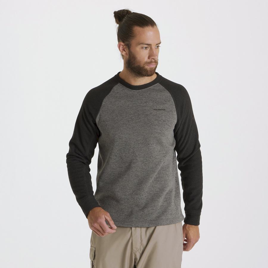 Craghoppers Barker Jumper Miesten Puserot Harmaat | WMJ1420WF