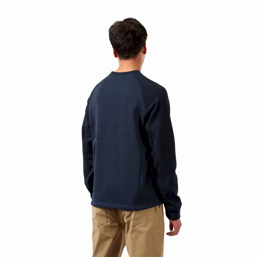 Craghoppers Barker Jumper Miesten Puserot Sininen Laivastonsininen | ZCV8346FU