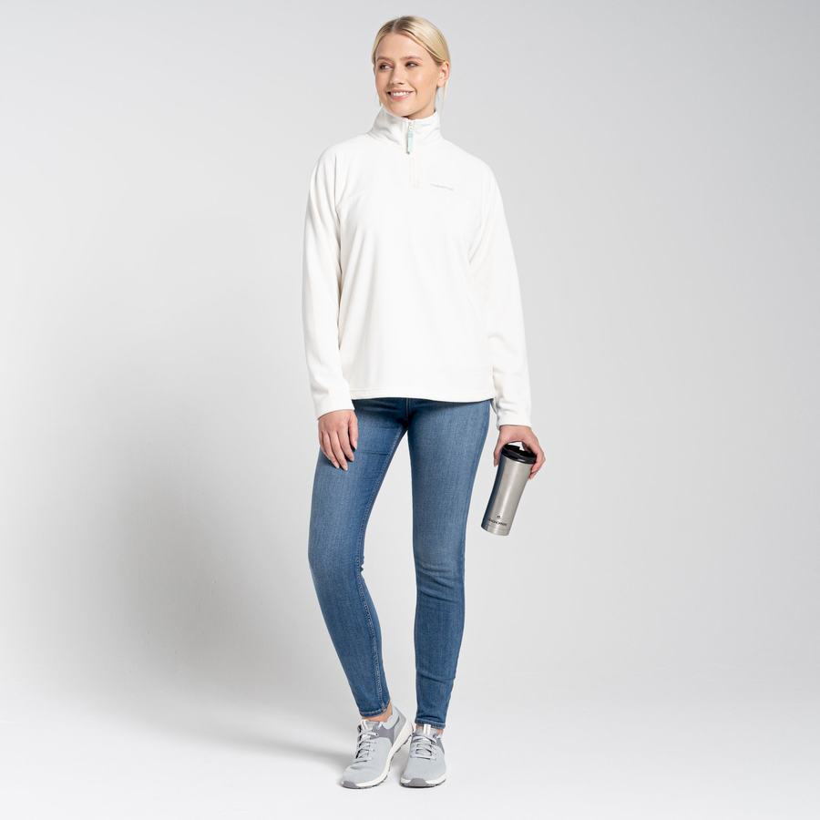 Craghoppers Cabrillo Half Zip Naisten Neulepusero Vaaleansininen | SIY159YL