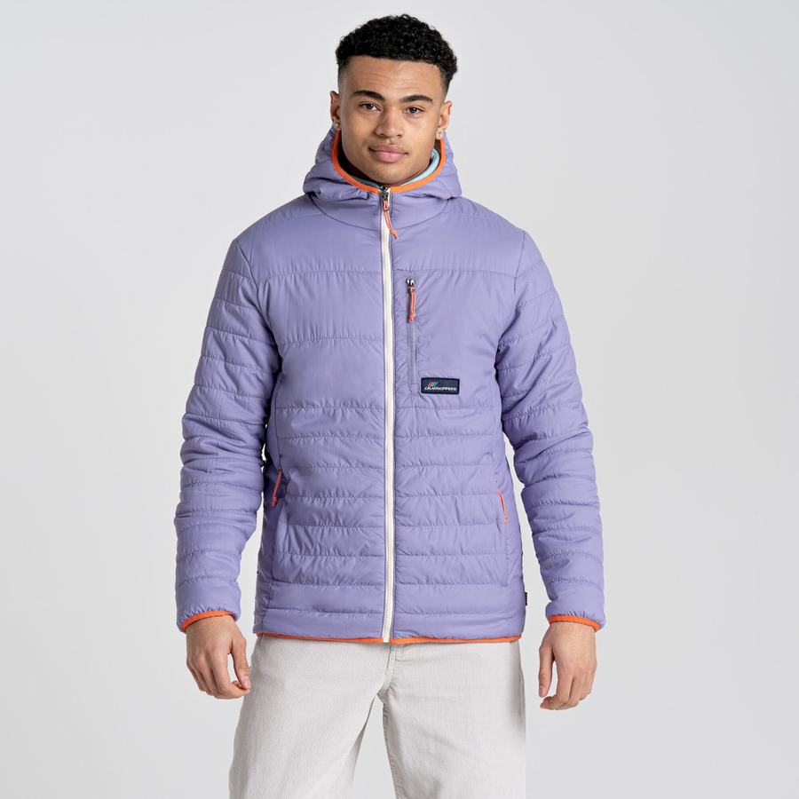 Craghoppers Cameo CompressLite Hupullinen Miesten Takki Violetit | HVN397MR