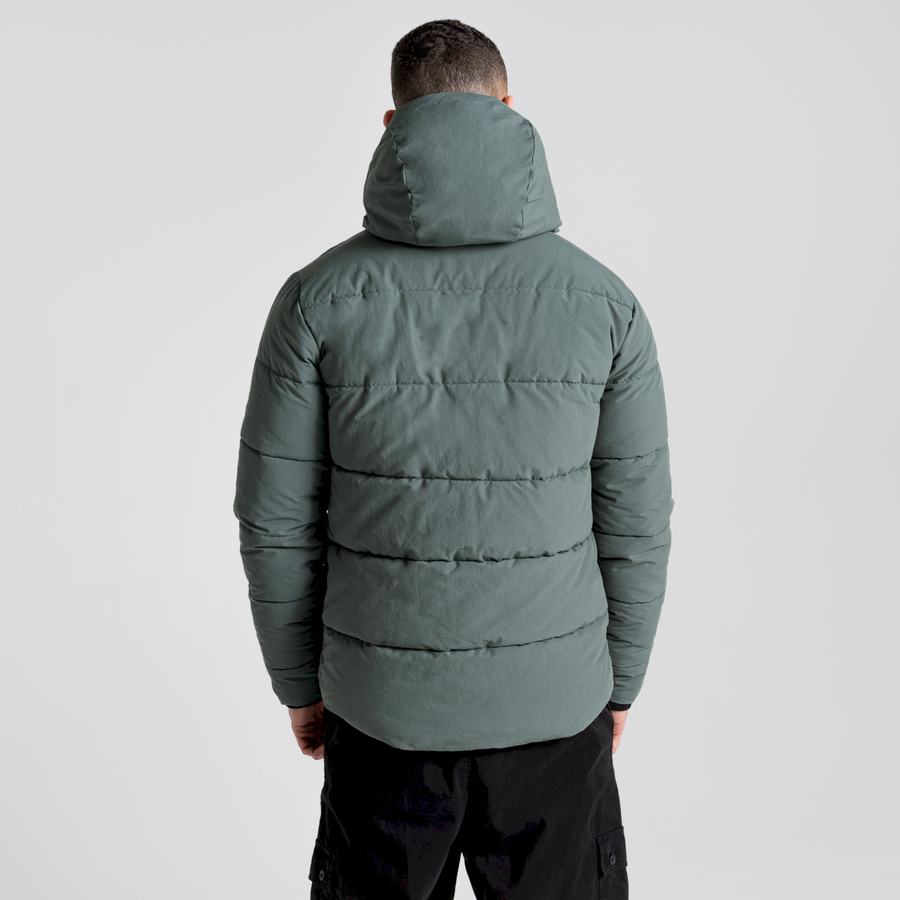 Craghoppers Dunbeath Insulated Hupullinen Miesten Takki Vihreä | BYE5838CG