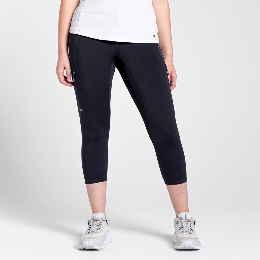 Craghoppers Dynamic Cropped Naisten Leggingsit Laivastonsininen | QCZ6880AR