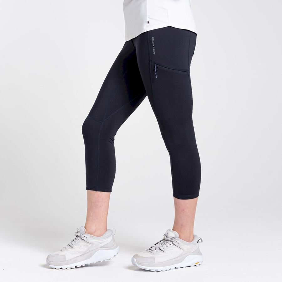 Craghoppers Dynamic Cropped Naisten Leggingsit Laivastonsininen | QCZ6880AR