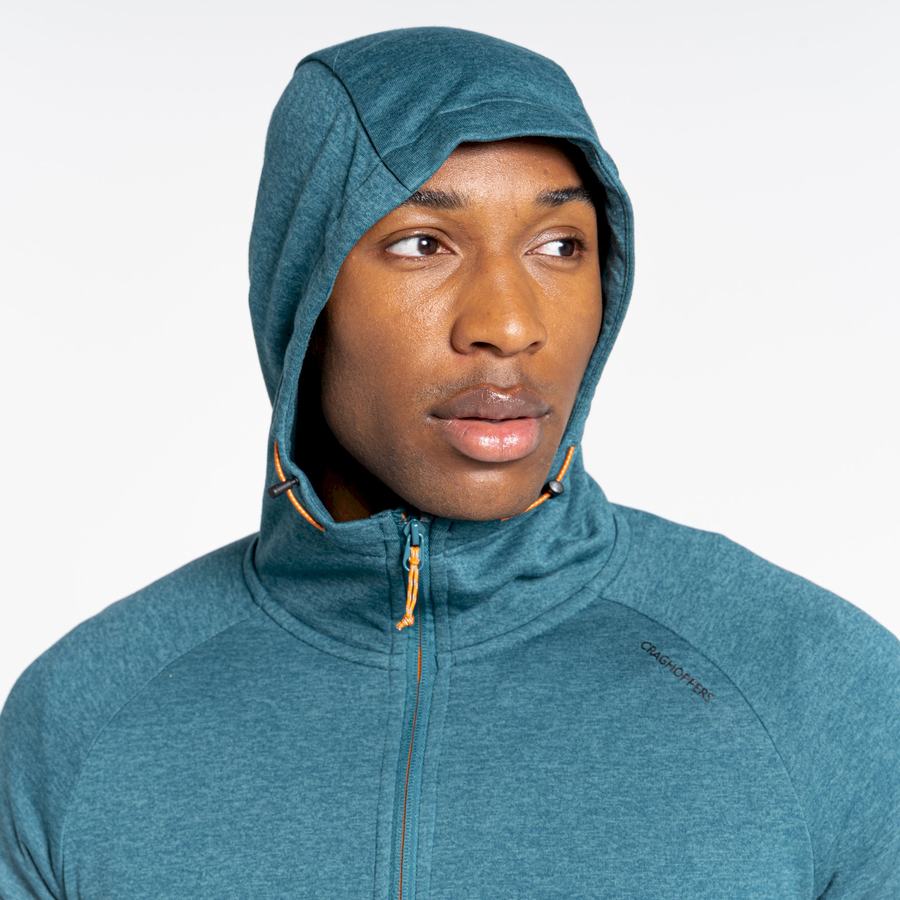 Craghoppers Dynamic Hupullinen Half Zip Top Miesten T-paidat Vihreä | MNX1978AV