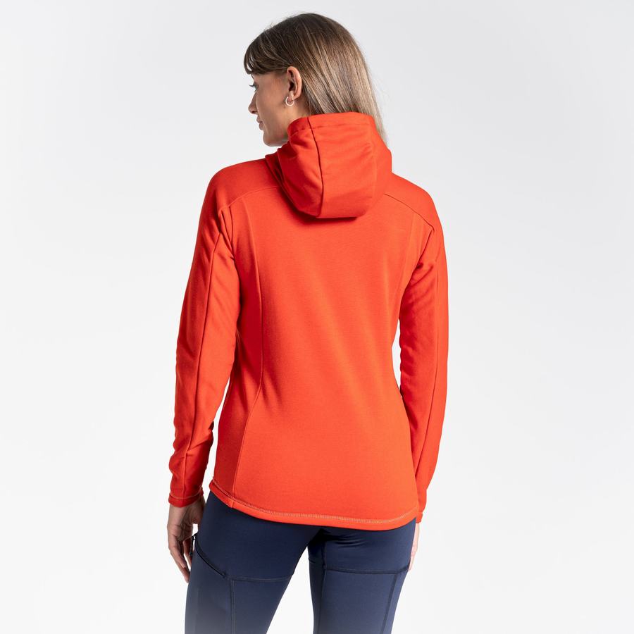 Craghoppers Dynamic Hupullinen Half Zip Top Naisten T-paidat Oranssi | PIH5093DC