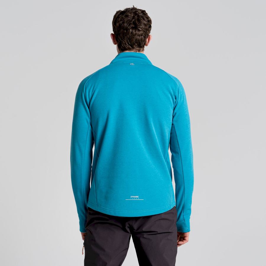 Craghoppers Dynamic Pro Half Zip Miesten Neulepusero Sininen | TGI6069RZ