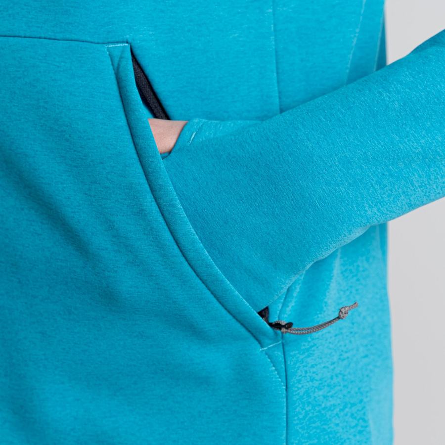 Craghoppers Dynamic Pro Half Zip Miesten Neulepusero Sininen | TGI6069RZ