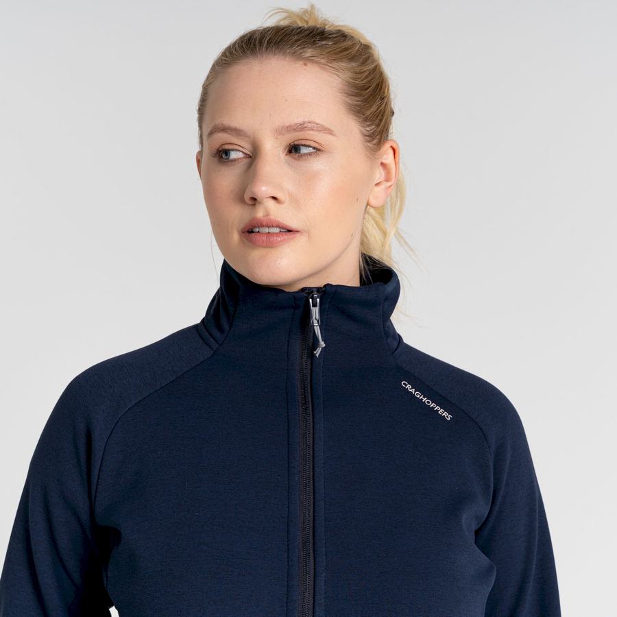 Craghoppers Dynamic Pro Half Zip Naisten Neulepusero Sininen Laivastonsininen | FIP576WY