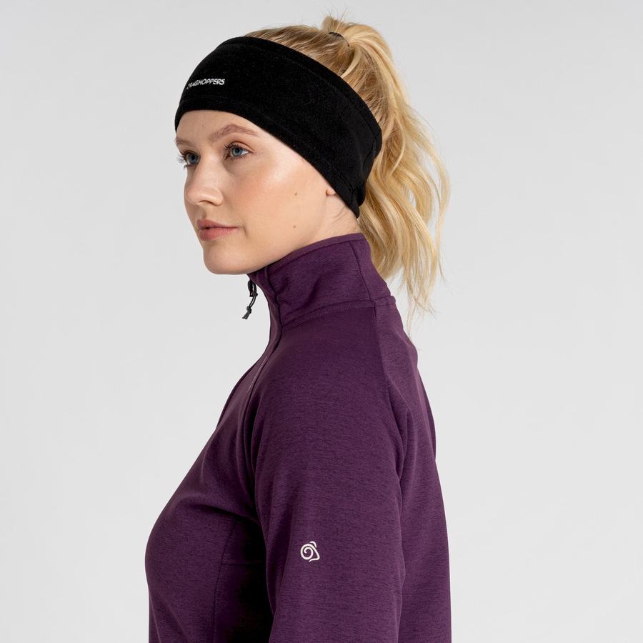 Craghoppers Dynamic Pro Half Zip Naisten Neulepusero Syvä Violetit | TAU2223PF