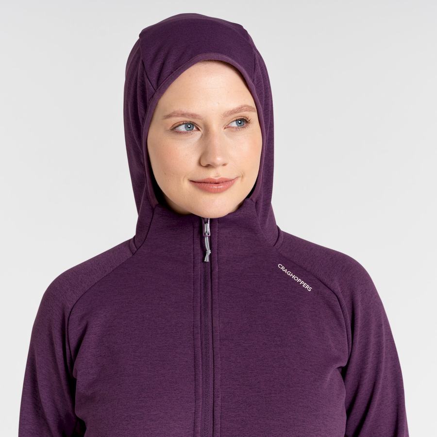 Craghoppers Dynamic Pro Hupullinen Naisten Neulepusero Syvä Violetit | CGR5879TM