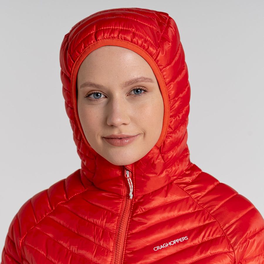 Craghoppers ExpoLite Insulated Hupullinen Naisten Takki Oranssi | TYB292KR