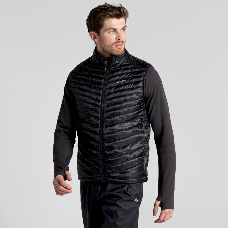 Craghoppers ExpoLite Insulated Vest Miesten Liivit Mustat | UWQ1512MV