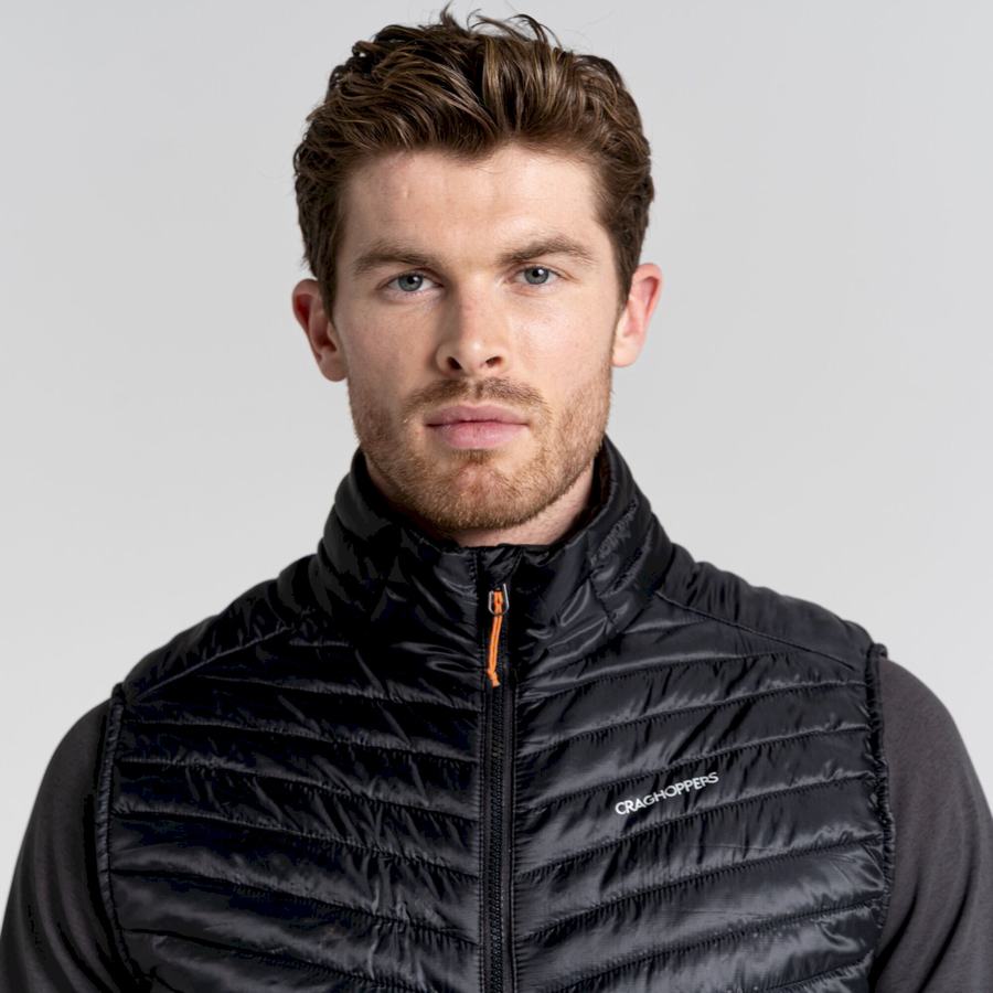 Craghoppers ExpoLite Insulated Vest Miesten Liivit Mustat | UWQ1512MV