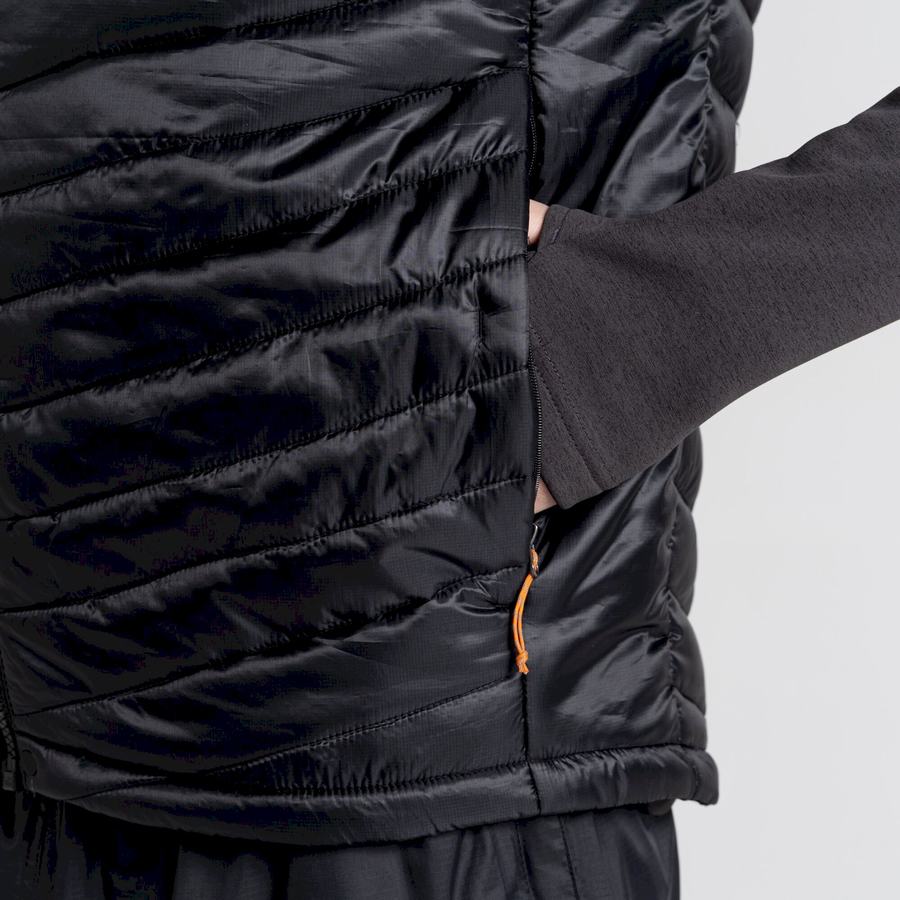 Craghoppers ExpoLite Insulated Vest Miesten Liivit Mustat | UWQ1512MV