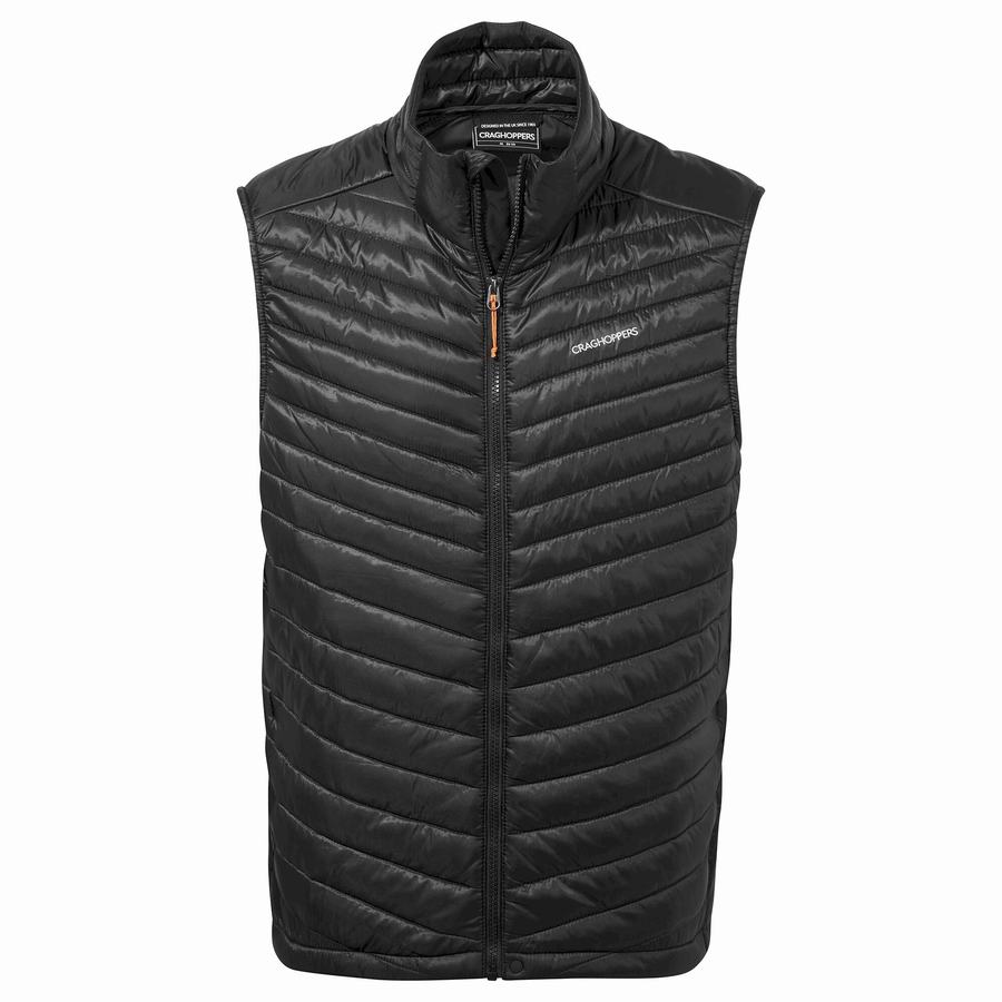 Craghoppers ExpoLite Insulated Vest Miesten Liivit Mustat | UWQ1512MV