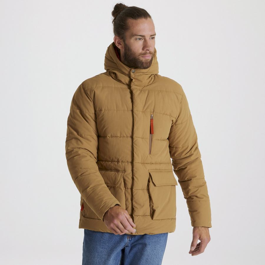 Craghoppers Insulated Cromarty Miesten Takki Tummankhaki | TZS696OQ