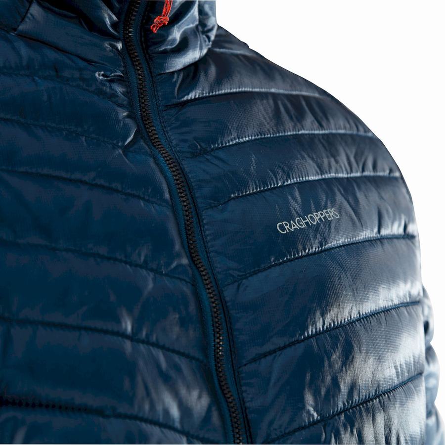 Craghoppers Insulated ExpoLite Hupullinen Miesten Takki Laivastonsininen Sininen | XNK4734YC