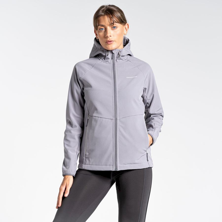 Craghoppers Kalti Weatherproof Hupullinen Naisten Takki Harmaat | CTP5191YO