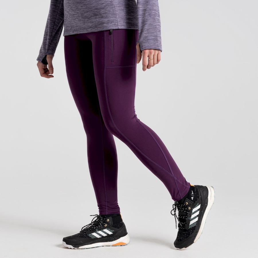 Craghoppers Kiwi Pro Naisten Leggingsit Violetit | BRO4335NP