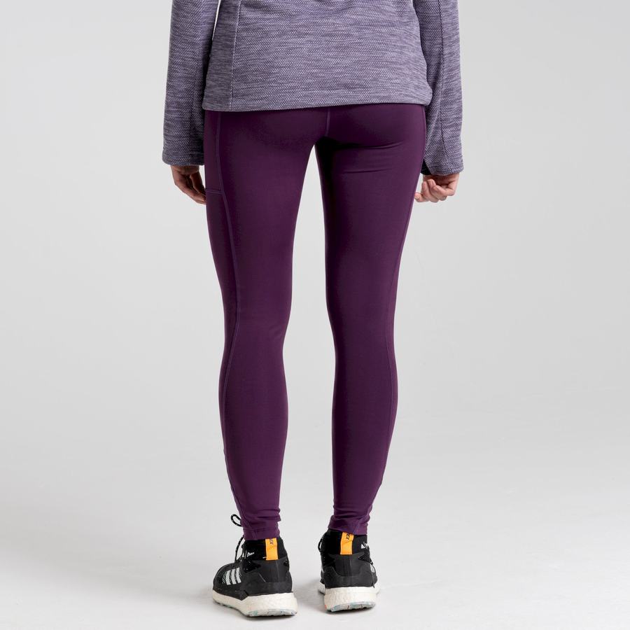 Craghoppers Kiwi Pro Naisten Leggingsit Violetit | BRO4335NP