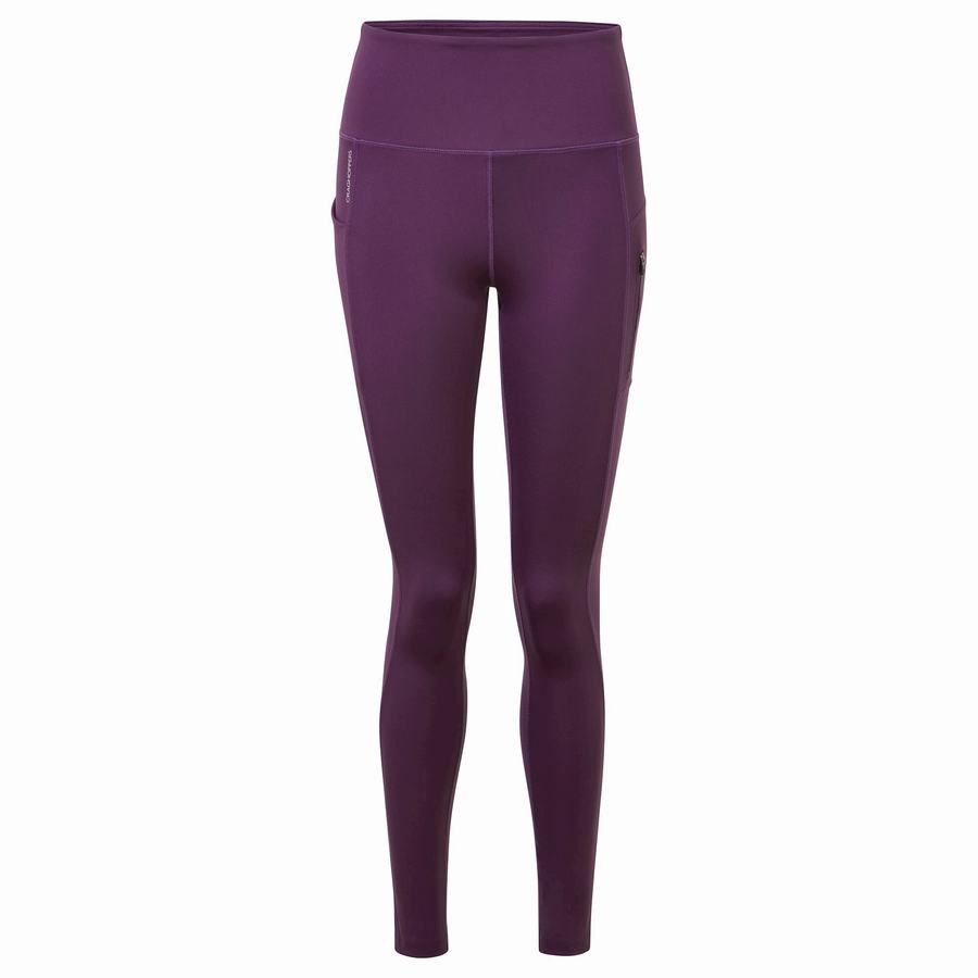 Craghoppers Kiwi Pro Naisten Leggingsit Violetit | BRO4335NP