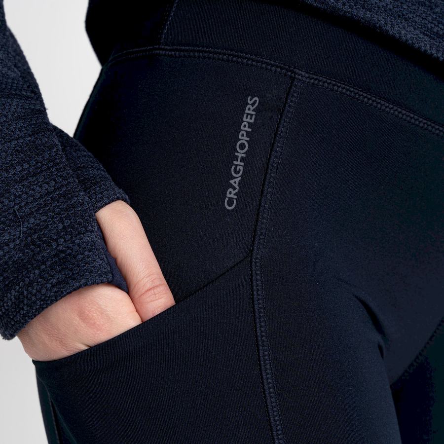 Craghoppers Kiwi Thermal Naisten Leggingsit Laivastonsininen | UJF2839RN