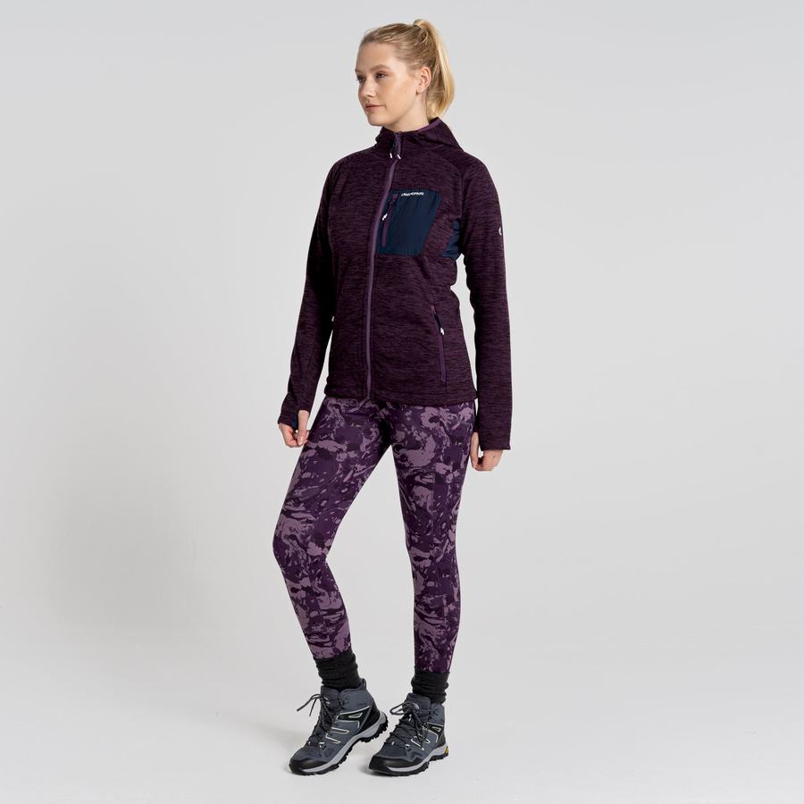 Craghoppers Kiwi Thermal Naisten Leggingsit Violetit | YJE9761MH