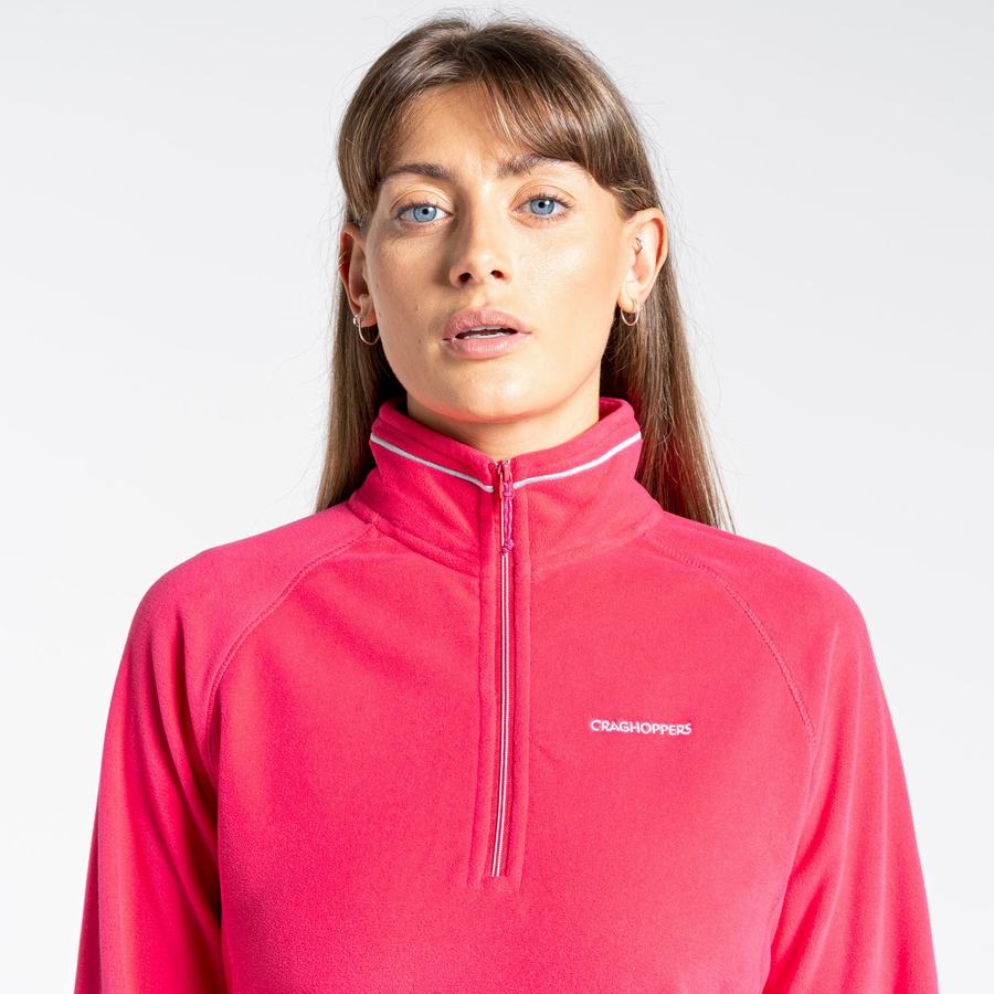 Craghoppers Miska Half Zip Naisten Neulepusero Violetit Kukka | BHW7398RA