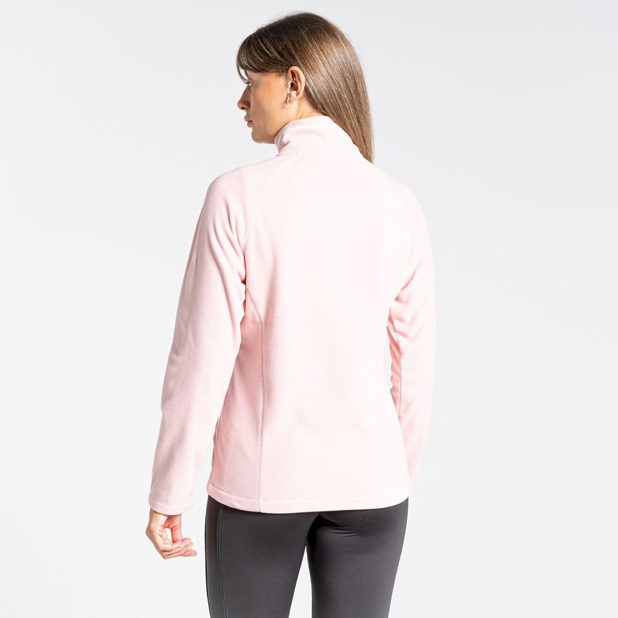 Craghoppers Miska Half Zip Naisten Neulepusero Pinkki | FGA30100VW