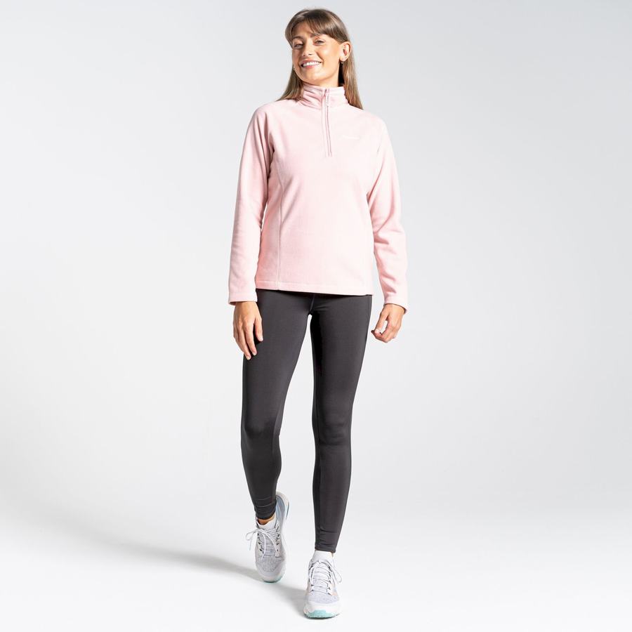 Craghoppers Miska Half Zip Naisten Neulepusero Pinkki | FGA30100VW