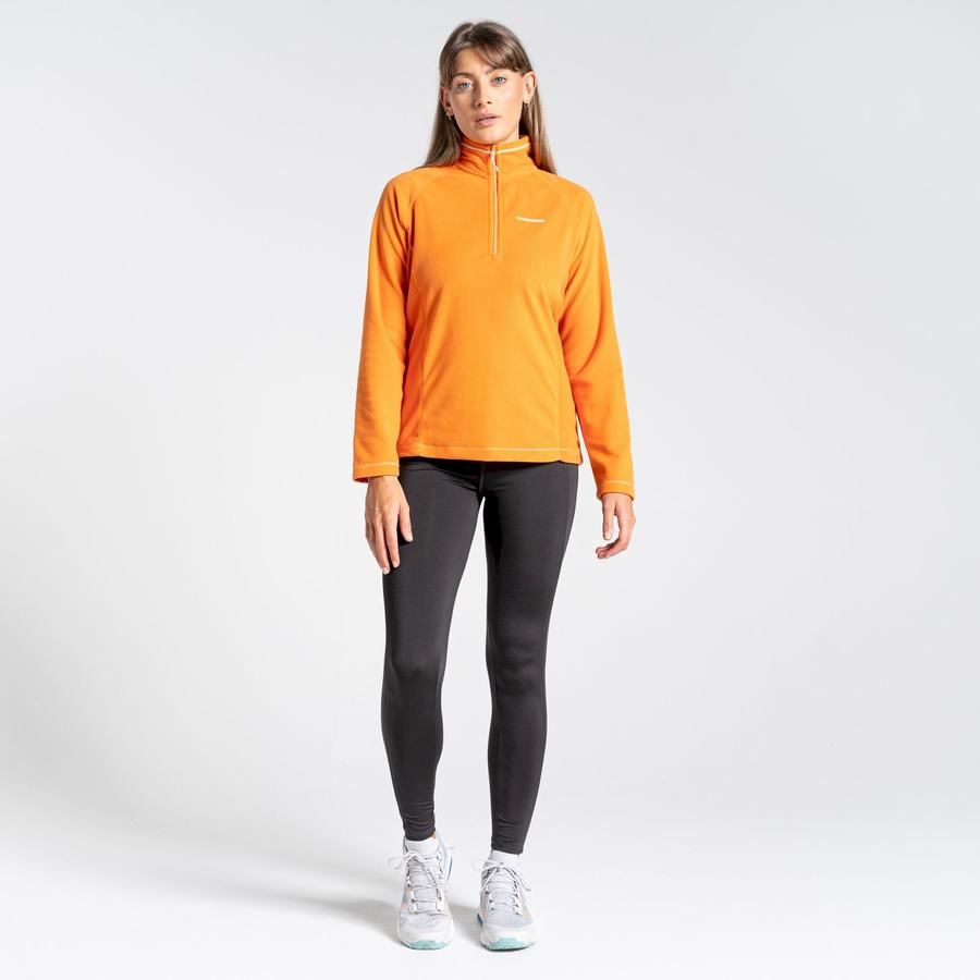 Craghoppers Miska Half Zip Naisten Neulepusero Oranssi | UVQ5994VH