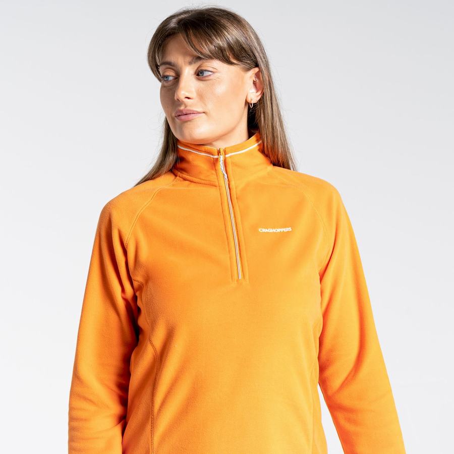 Craghoppers Miska Half Zip Naisten Neulepusero Oranssi | UVQ5994VH