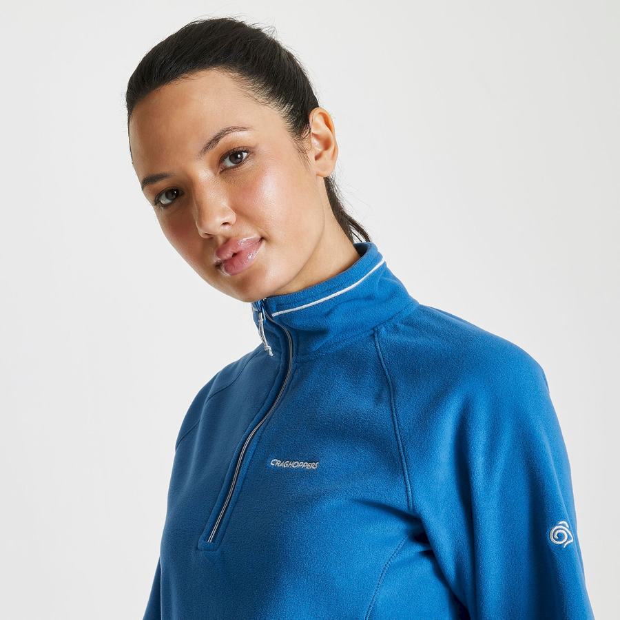 Craghoppers Miska Half Zip Naisten Neulepusero Sininen | XXS391NV