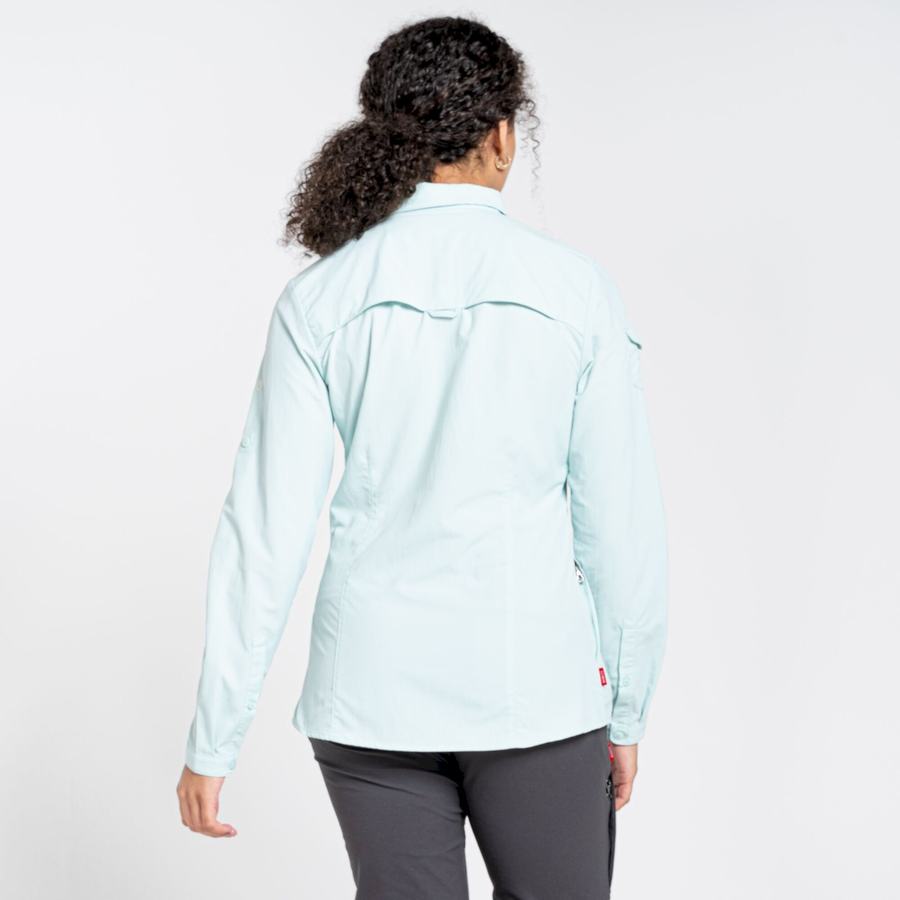 Craghoppers NosiLife Adventure II Long Sleeved Naisten Paidat Vihreä | OED9280KR