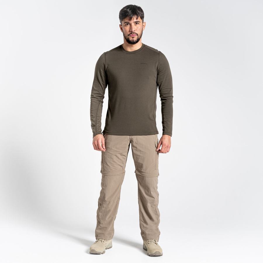 Craghoppers NosiLife II Miesten Housut Khaki | JWF1685AJ