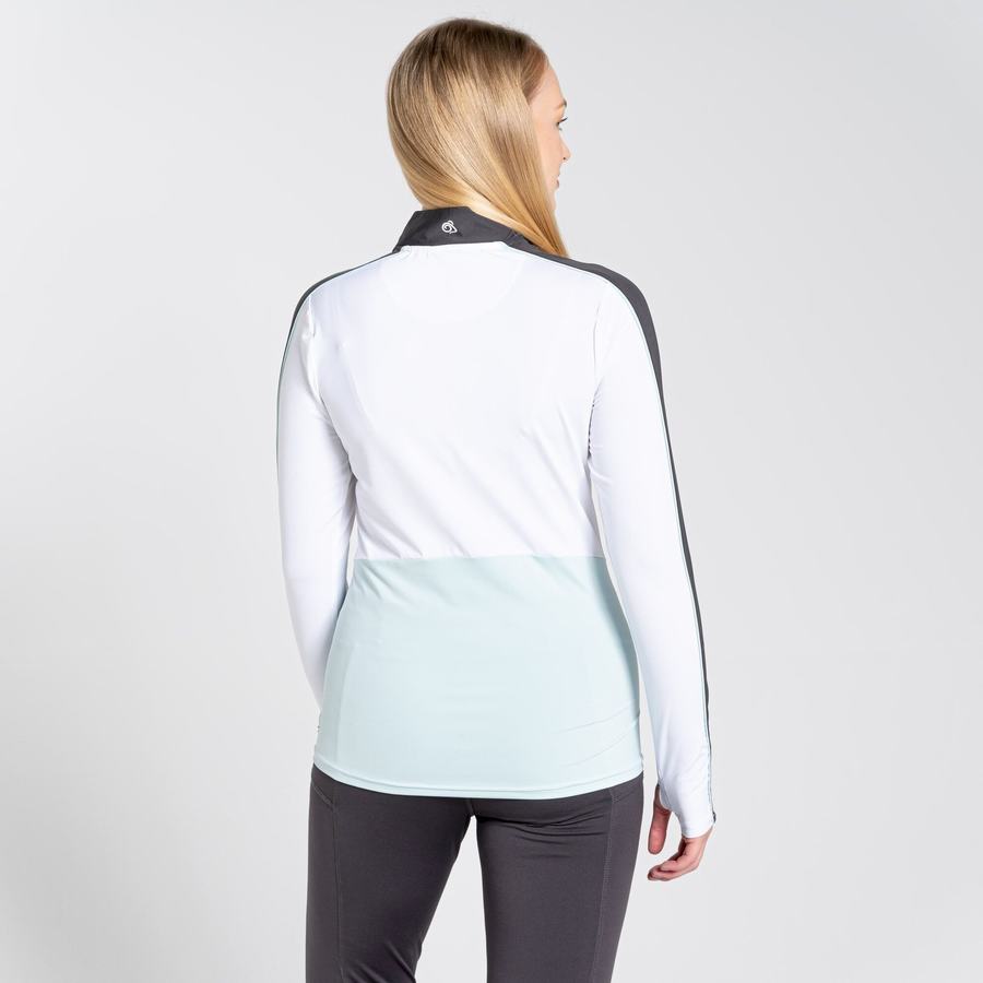 Craghoppers NosiLife Marcella Long Sleeved Naisten T-paidat Valkoinen | NOH6036IH