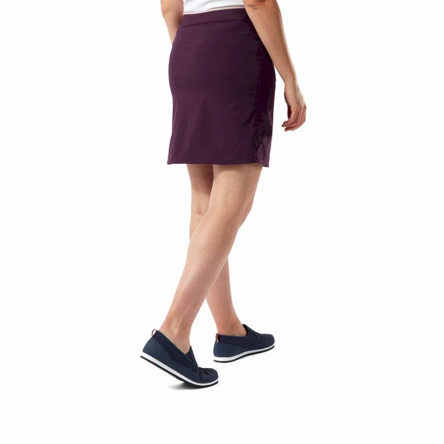 Craghoppers NosiLife Pro Skort Naisten Shortsit Violetit | WRU5994UD