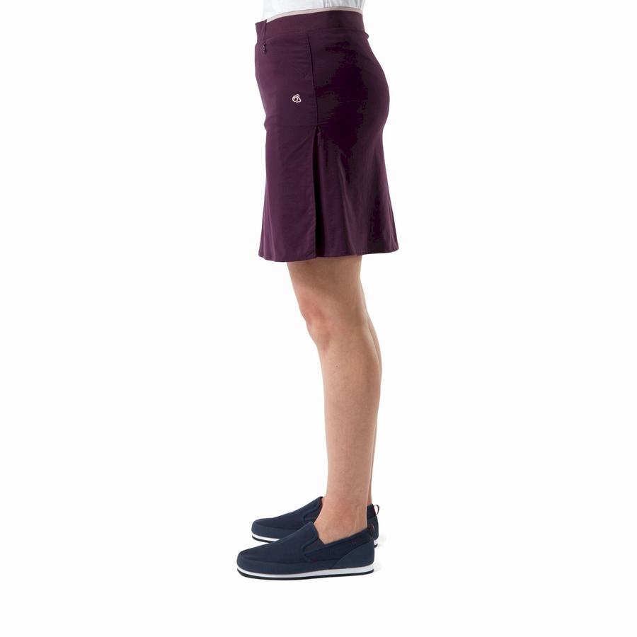 Craghoppers NosiLife Pro Skort Naisten Shortsit Violetit | WRU5994UD