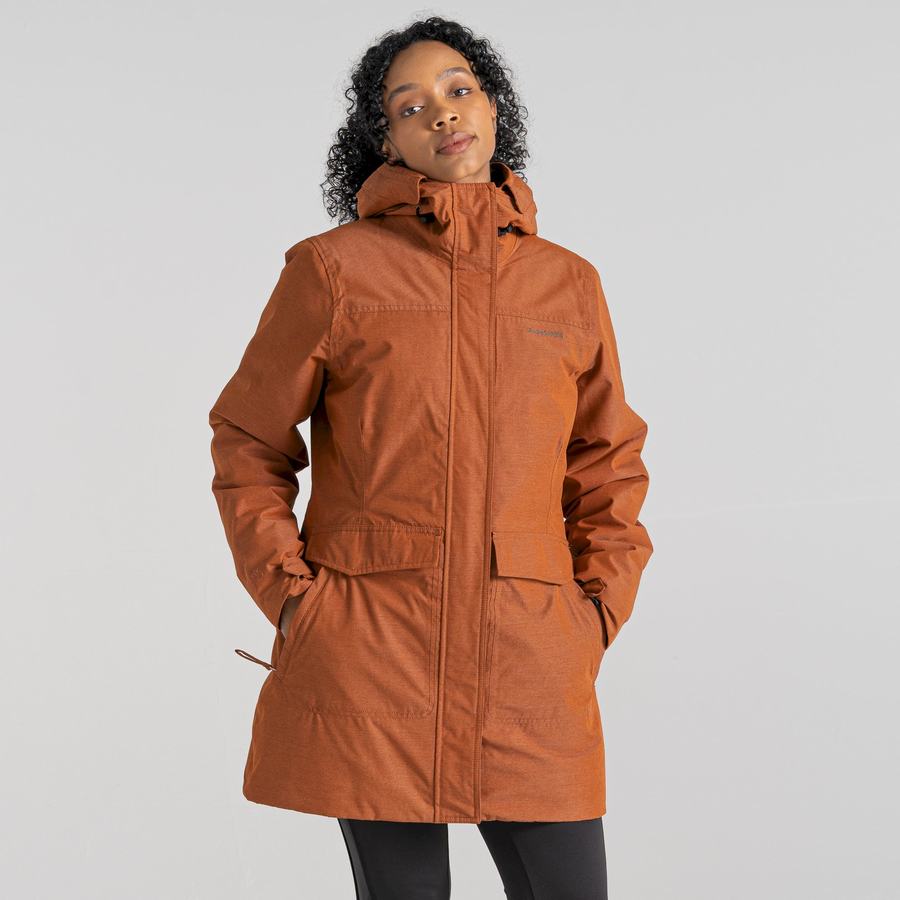 Craghoppers Shayla Insulated Naisten Takki Ruskea | GSJ488BK