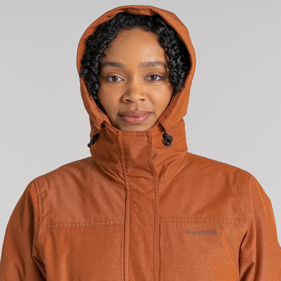 Craghoppers Shayla Insulated Naisten Takki Ruskea | GSJ488BK