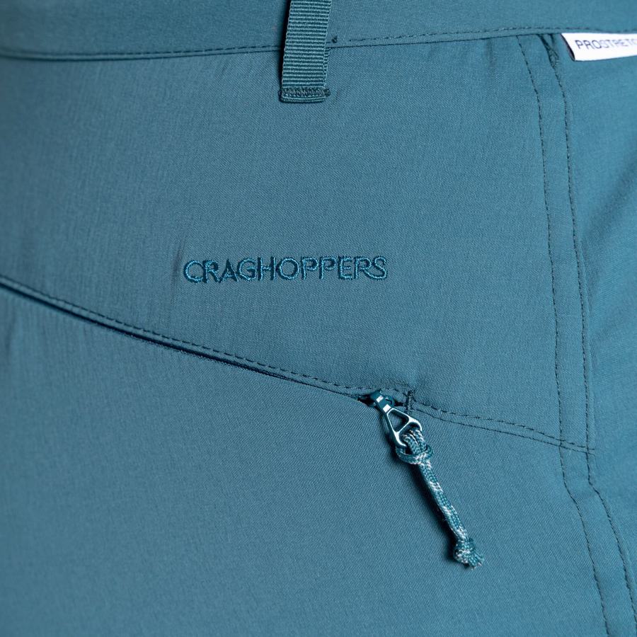 Craghoppers Stretch Kiwi Pro III Naisten Shortsit Vihreä | LNF9311KC