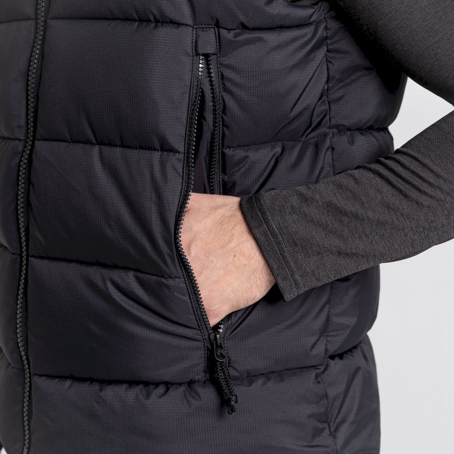 Craghoppers Sutherland Vest Miesten Liivit Mustat | EBH3169SK