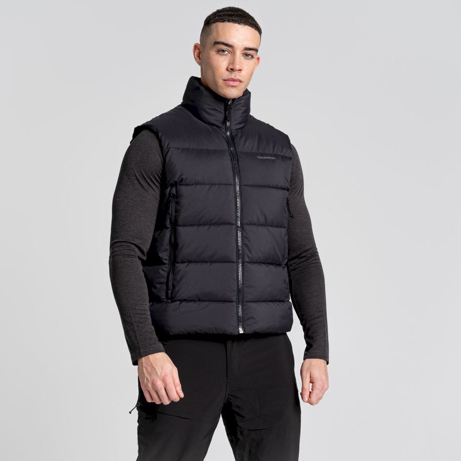 Craghoppers Sutherland Vest Miesten Liivit Mustat | EBH3169SK