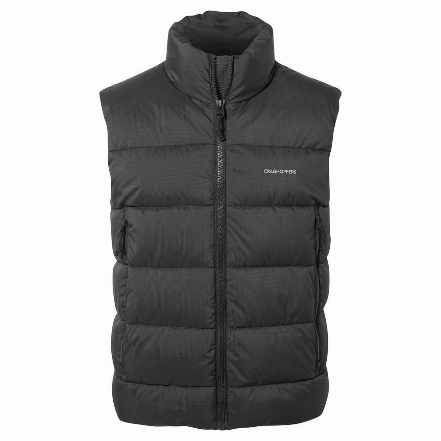 Craghoppers Sutherland Vest Miesten Liivit Mustat | EBH3169SK