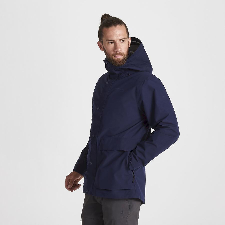 Craghoppers Talo GORE-TEX Miesten Takki Sininen Laivastonsininen | ALE4421GL