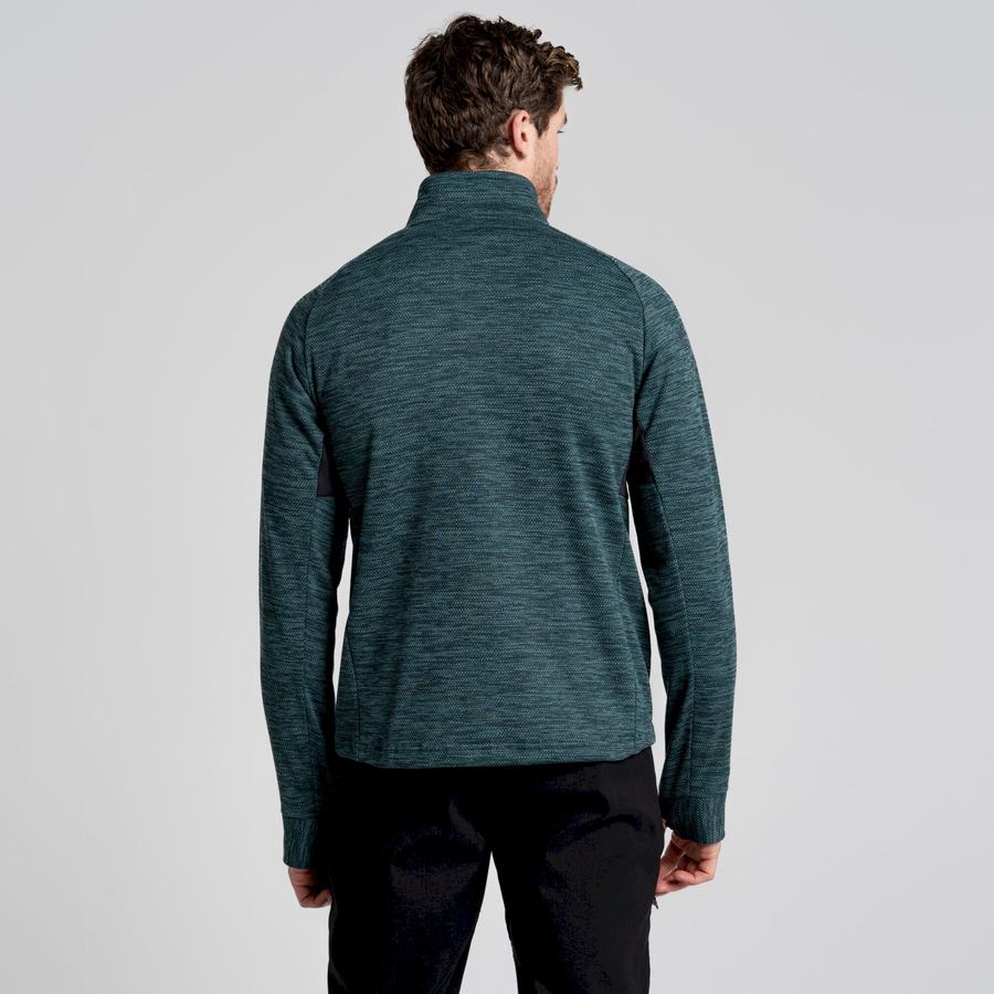 Craghoppers Tarbert Half Zip Miesten Neulepusero Vihreä | XMW6410QG